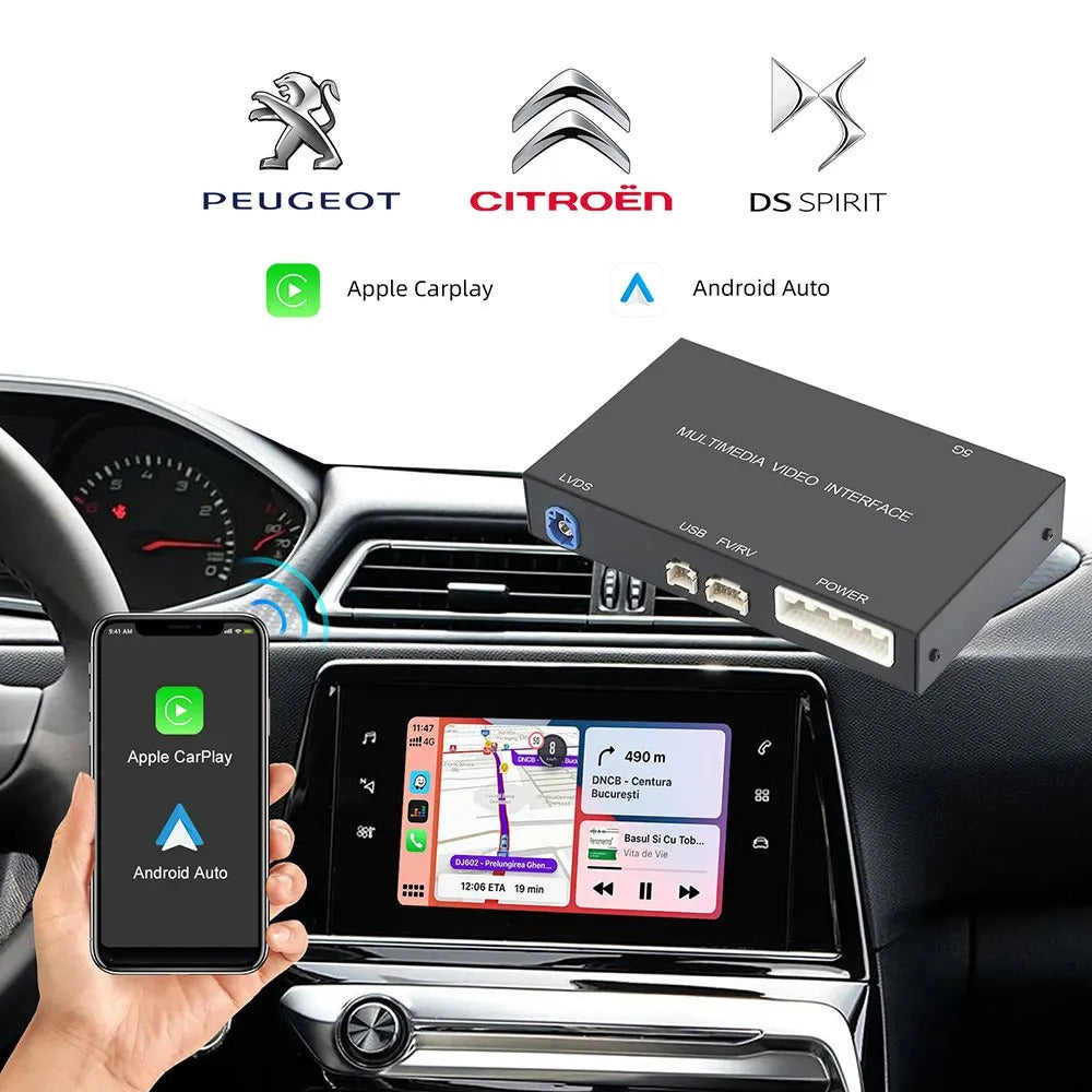 CarPlay за Peugeot & Citroen | SMEG MRN | 308, 508, C4, C5, DS