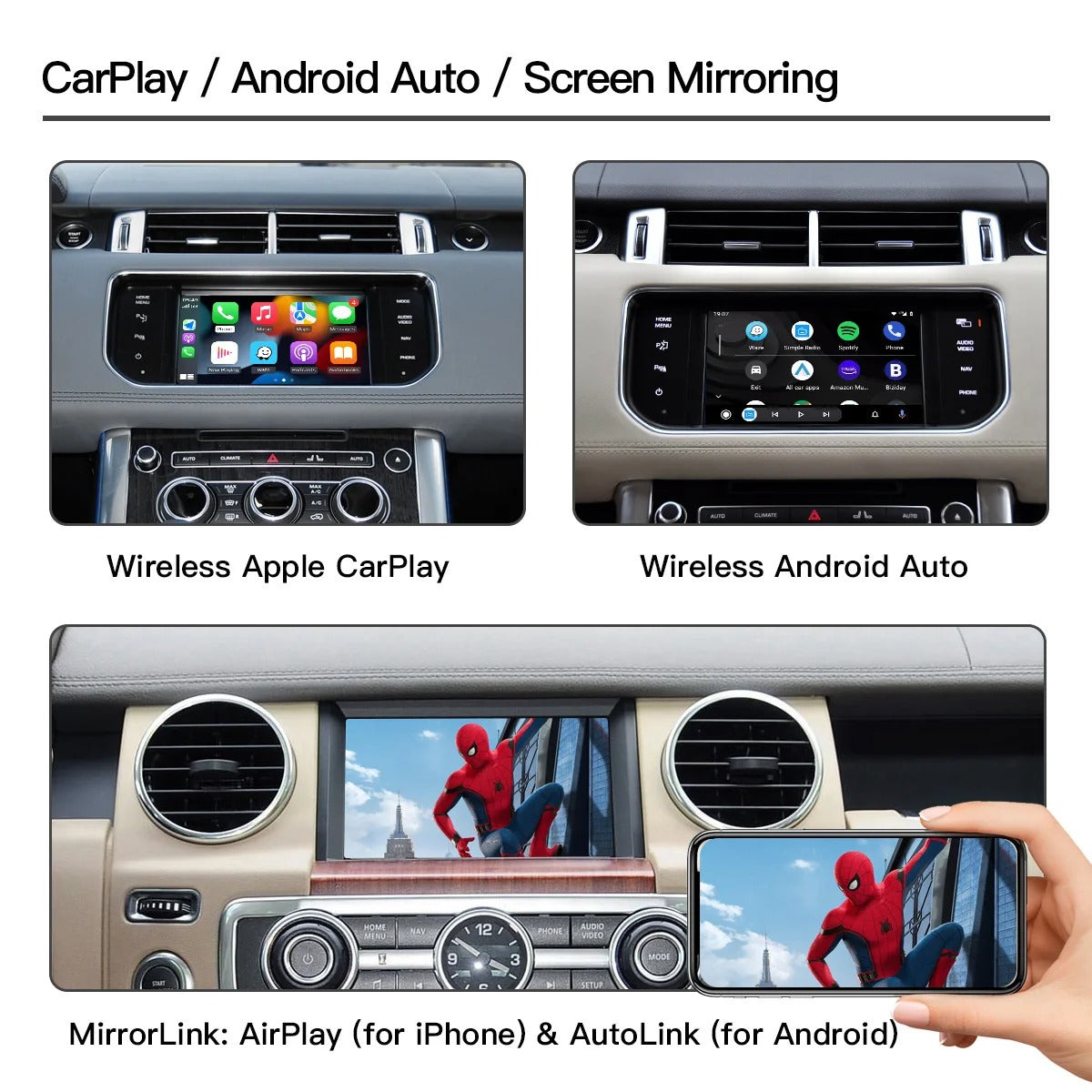 CarPlay за Jaguar / Range Rover Evoque / Discovery 4