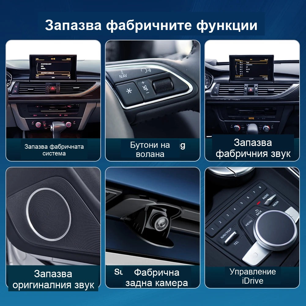 CarPlay за Audi A6 C7 / A7 2012-2016 | RMC система
