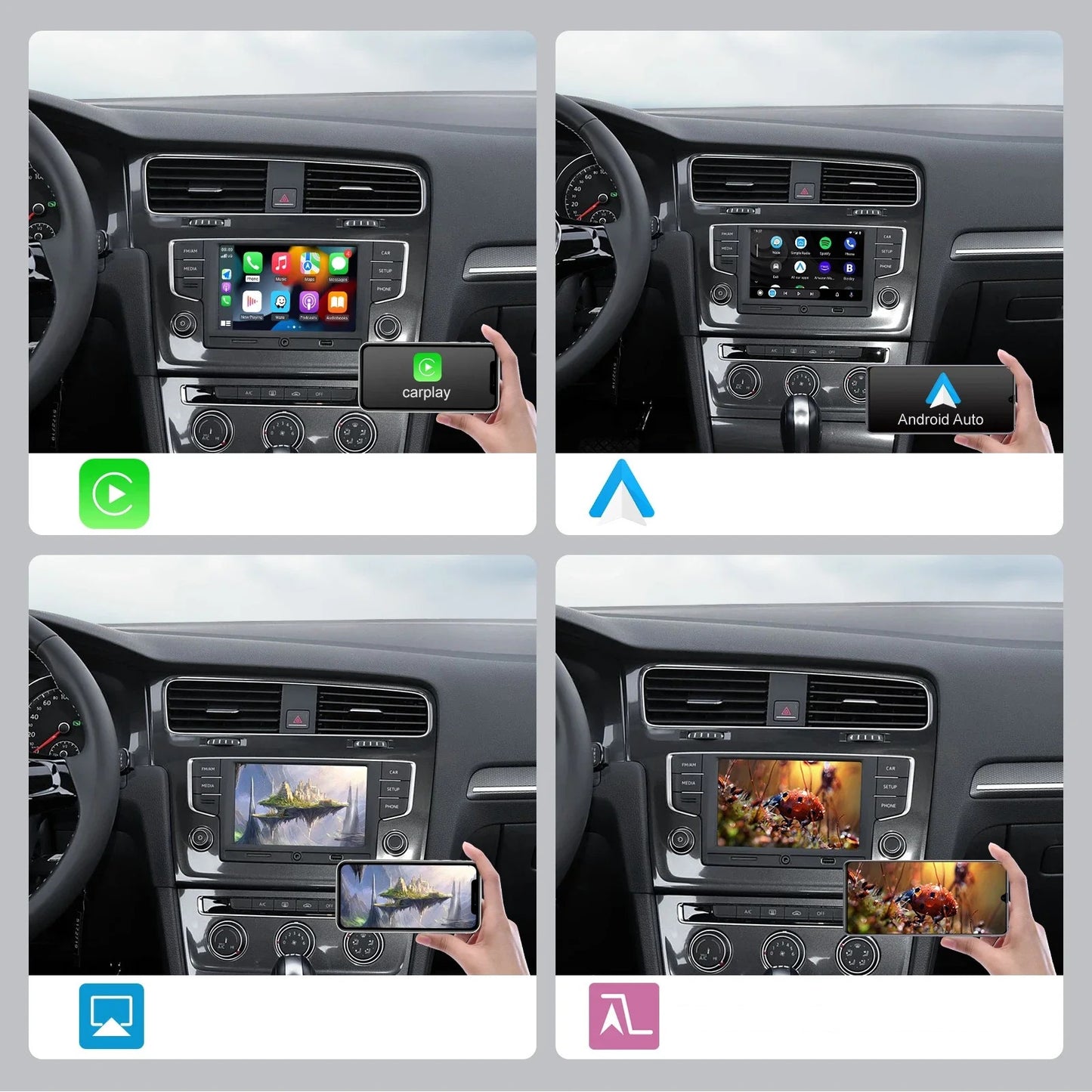 CarPlay за Volkswagen | MIB система | Всички модели