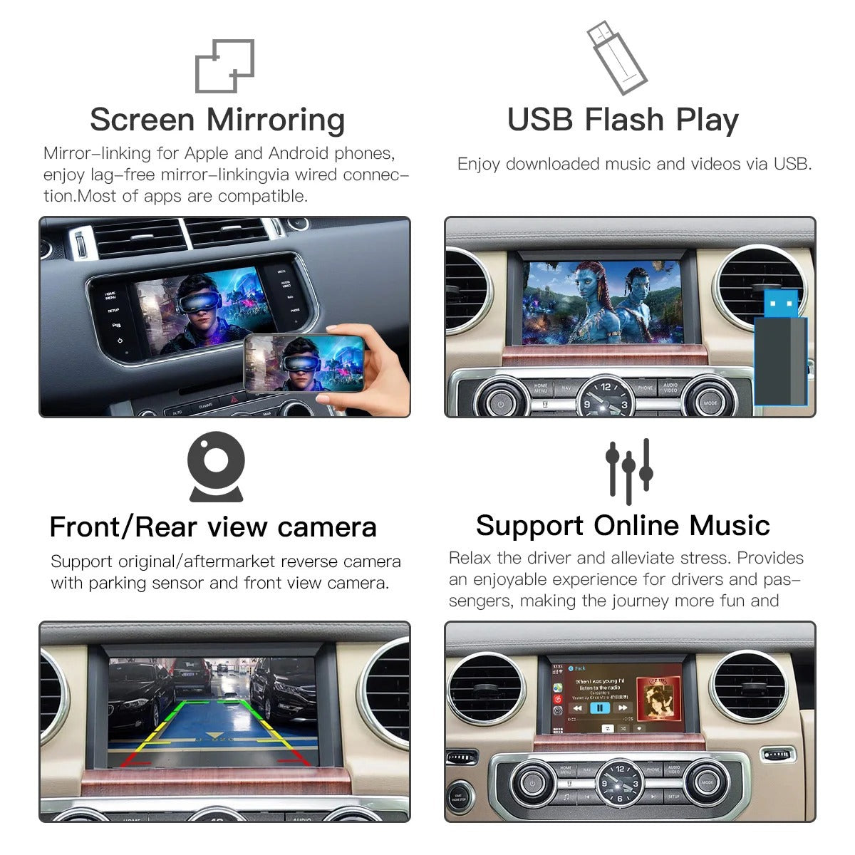 CarPlay за Jaguar / Range Rover Evoque / Discovery 4