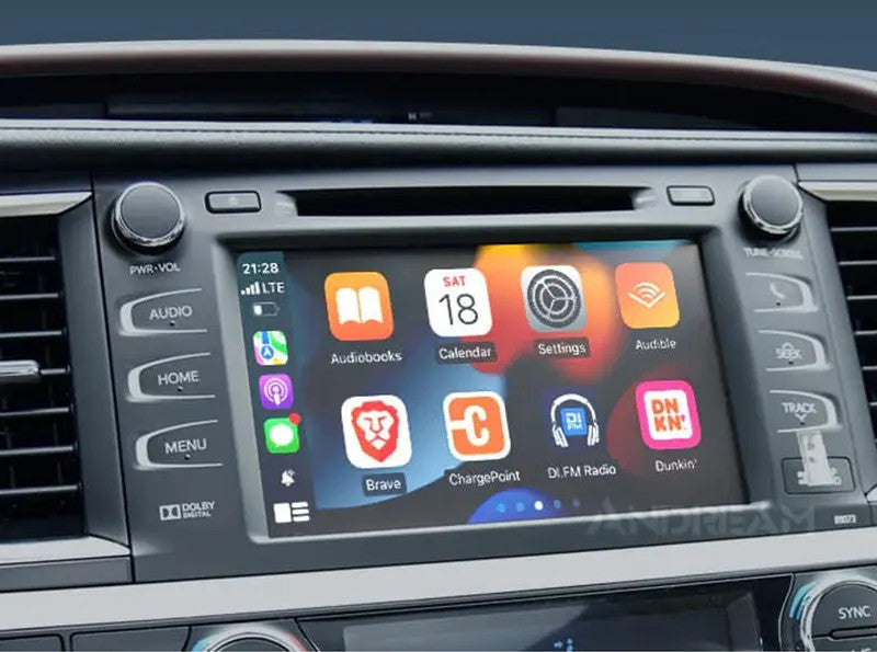 CarPlay за Toyota | Touch2 / Entune 2.0 | Camry, Highlander, Prius