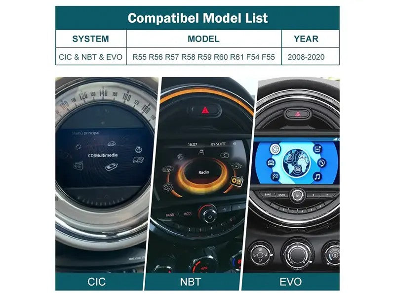 CarPlay за BMW E84/F20/F30/F10 | CIC система