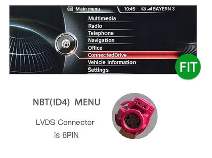 CarPlay за BMW F20/F30/F10/F48/X3/X5 | NBT 6-Pin