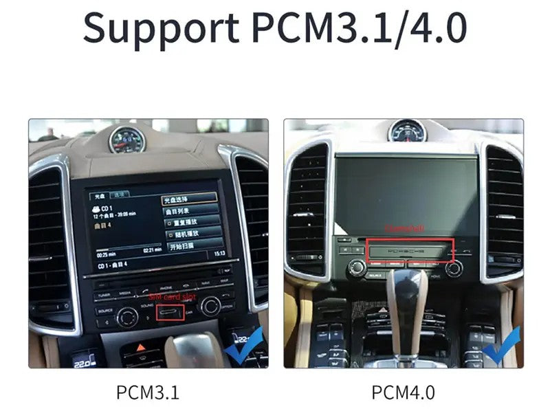 CarPlay за Porsche PCM 4.0 | 911, Panamera, Cayenne, Macan 2017+